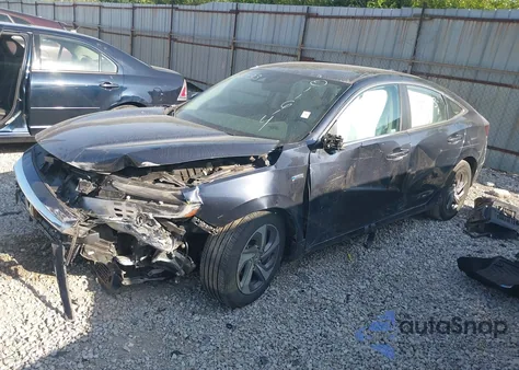 2020 Honda Insight Ex z USA, uszkodzony, nr VIN 19XZE4F52LE011614